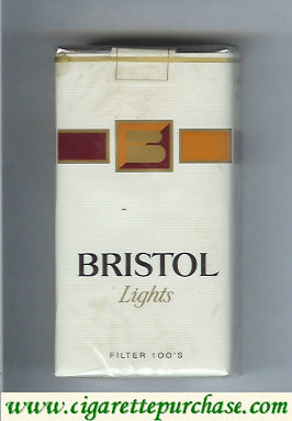 Bristol Lights 100s cigarettes USA